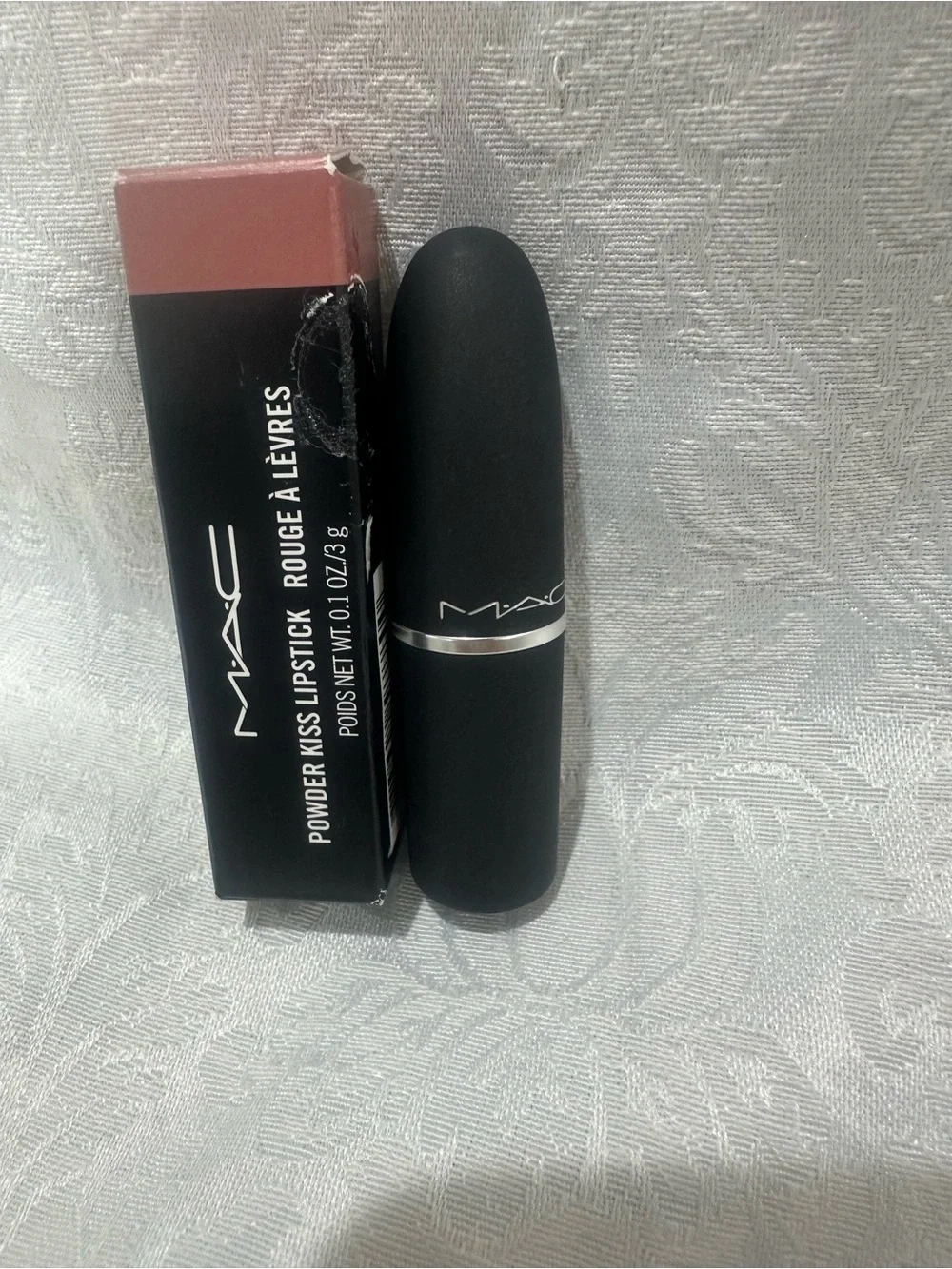 MAC Powder Kiss Lipstick Teddy 2.0 NIB